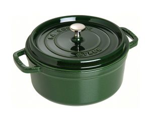 Round Cocotte - 18cm Basil Green